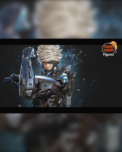 Raiden Metal Gear Gam Ciborgue Ninja - Mídia 4