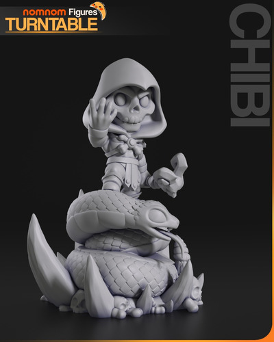 Chibi Skeletor He-man Desenho Animado - Mídia 10