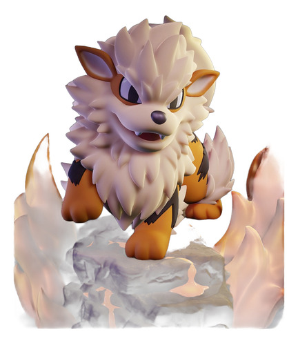 Chibi Arcanine Pokémon Nintendo