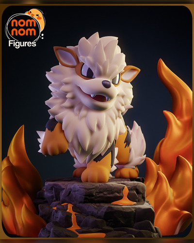 Chibi Arcanine Pokémon Nintendo - Mídia 8