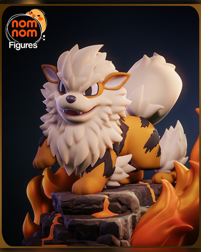 Chibi Arcanine Pokémon Nintendo - Mídia 9