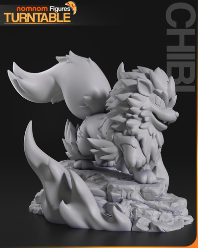 Chibi Arcanine Pokémon Nintendo - Mídia 10