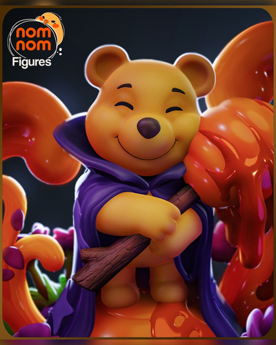 Chibi Pooh Lorcana Disney Fofo Urso - Mídia 11