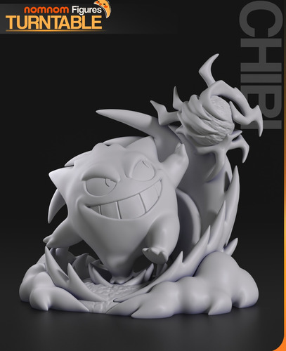 Chibi Gengar Pokémon Nintendo - Mídia 7