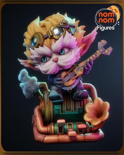Chibi Heimerdinger Arcane Lol Yordle - Mídia 2