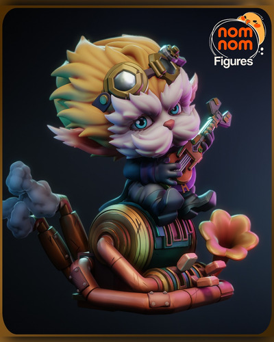 Chibi Heimerdinger Arcane Lol Yordle - Mídia 3