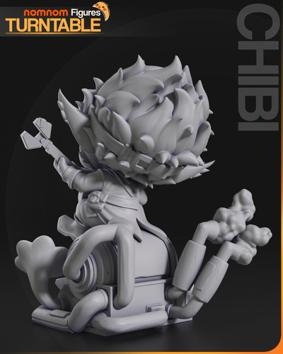 Chibi Heimerdinger Arcane Lol Yordle - Mídia 6