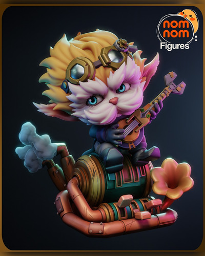 Chibi Heimerdinger Arcane Lol Yordle - Mídia 8