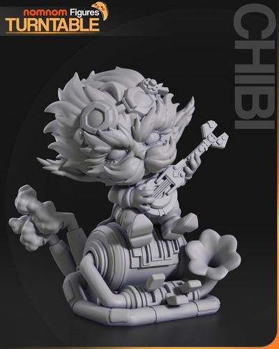 Chibi Heimerdinger Arcane Lol Yordle - Mídia 9