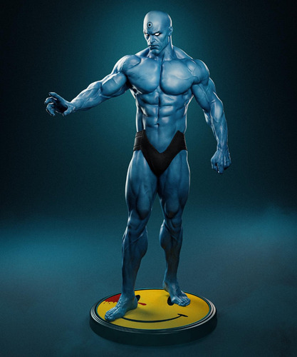 Dr Manhattan Watchmen Dc Comics - Mídia 7