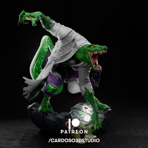 The Lizard Marvel Homem-aranha Connor - Mídia 2