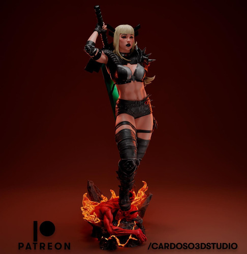 Magik Marvel X-men Mutante Feiticeira - Mídia 2
