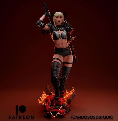 Magik Marvel X-men Mutante Feiticeira - Mídia 9