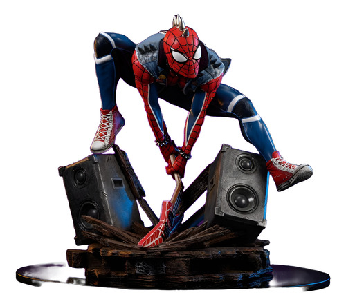 Spider-punk Aranhaverso Marvel Rock