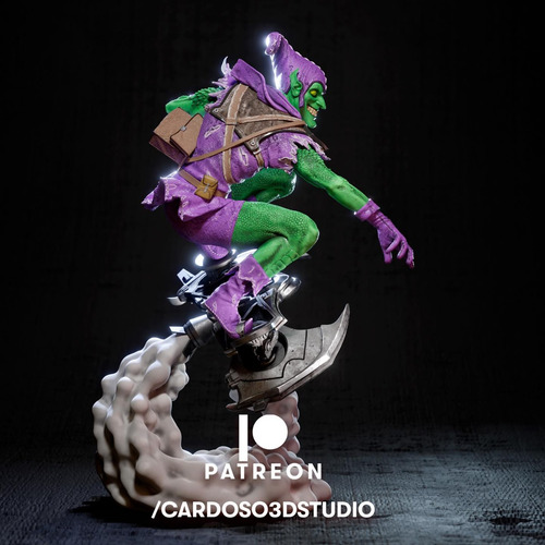 Duende Verde Green Goblin Marvel - Mídia 8