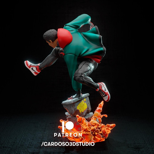 Miles Morales Aranhaverso Marvel - Mídia 7