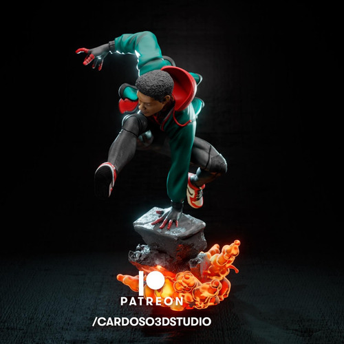 Miles Morales Aranhaverso Marvel - Mídia 8