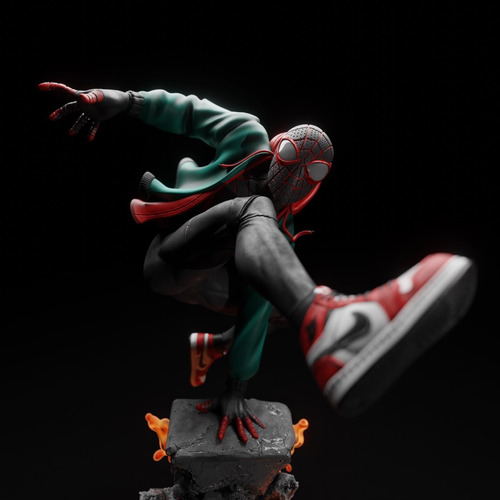 Miles Morales Aranhaverso Marvel - Mídia 10