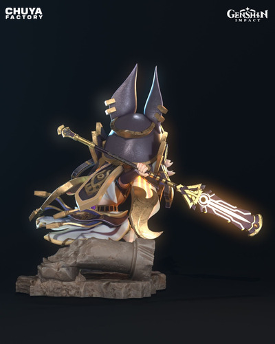 Cyno Genshin Impact General Chibi - Mídia 4