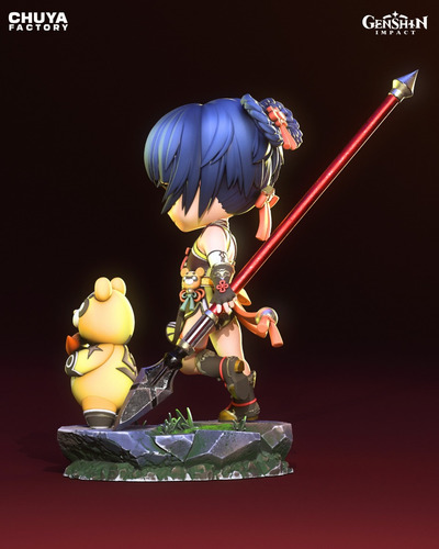 Xiangling Genshin Impact Liyue Chibi - Mídia 2