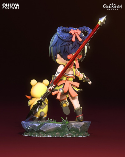 Xiangling Genshin Impact Liyue Chibi - Mídia 7