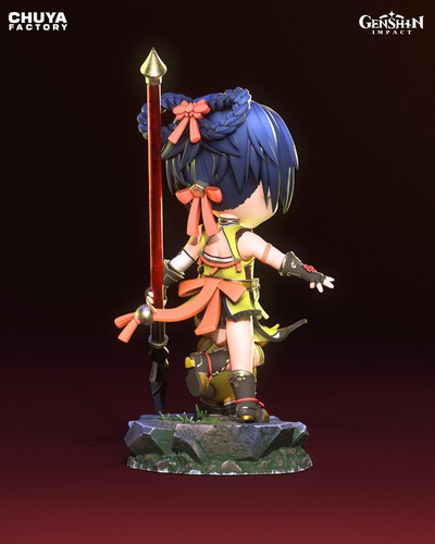 Xiangling Genshin Impact Liyue Chibi - Mídia 9