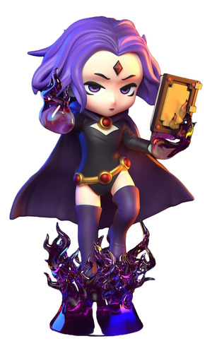 Ravena Raven Teen Titans Dc Comics Chibi