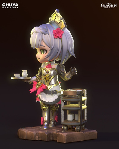 Noelle Genshin Impact Chibi - Mídia 2