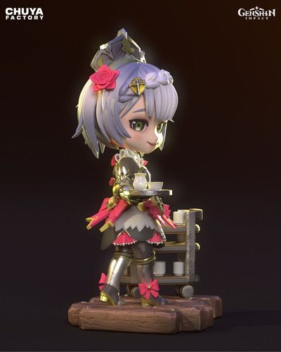 Noelle Genshin Impact Chibi - Mídia 6