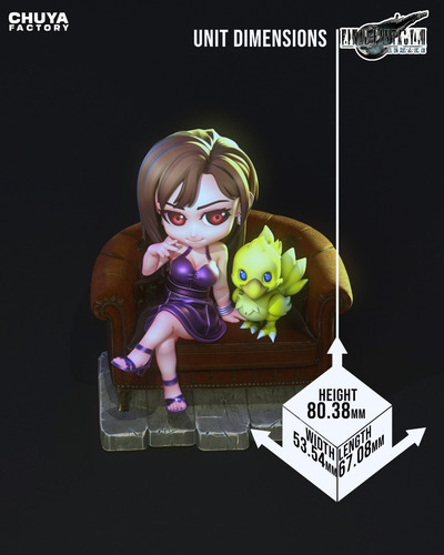 Tifa Lockhart Final Fantasy Chibi - Mídia 7