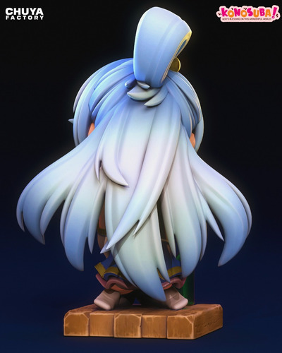 Aqua Konosuba Deusa Clériga Chibi - Mídia 6