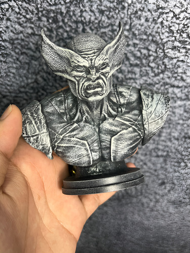 Wolverine X-men Marvel Logan Mutante Cinza-escuro - Mídia 2