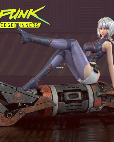 Lucy Cyberpunk Edgerunners 1:6 - Mídia 2