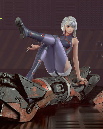 Lucy Cyberpunk Edgerunners 1:6 - Mídia 6