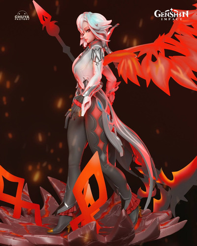 Arlecchino Genshin Impact Fatui - Mídia 7