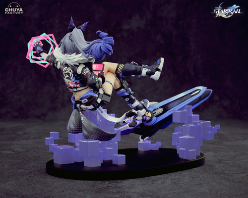 Silver Wolf Honkai Star Rail Stellaron 1:6 - Mídia 4