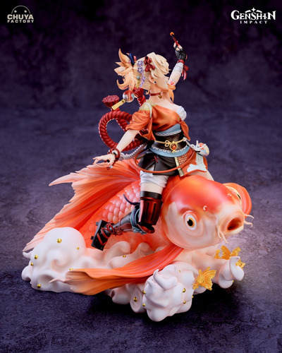 Yoimiya Genshin Impact Pyro Arqueira 1:6 - Mídia 6