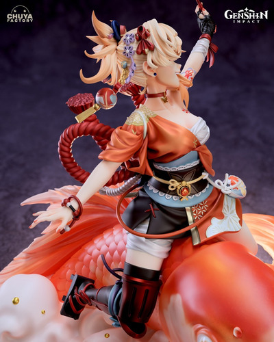 Yoimiya Genshin Impact Pyro Arqueira 1:6 - Mídia 8