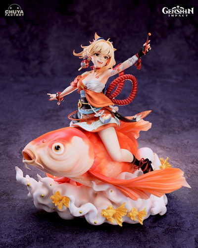 Yoimiya Genshin Impact Pyro Arqueira 1:6 - Mídia 9