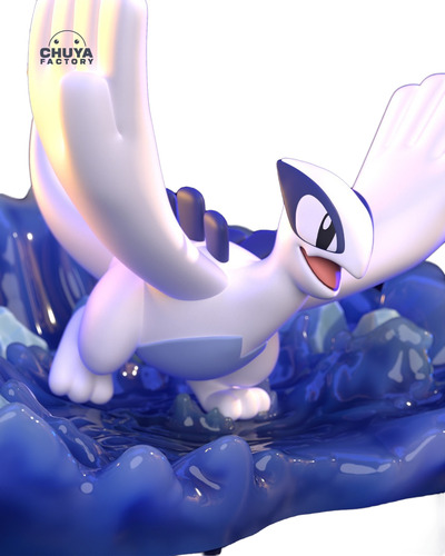 Lugia Pokemon Lenda Lendário Chibi