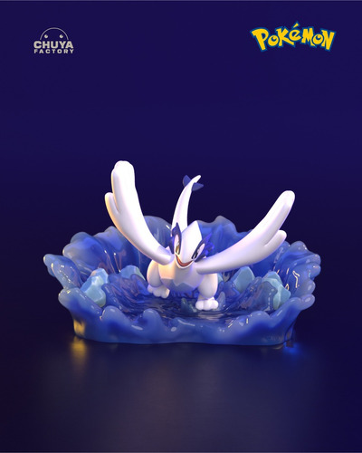 Lugia Pokemon Lenda Lendário Chibi - Mídia 4