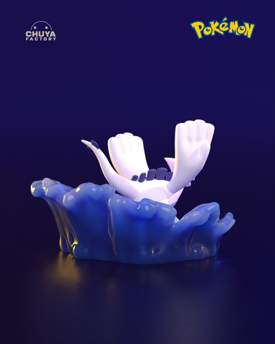 Lugia Pokemon Lenda Lendário Chibi - Mídia 7