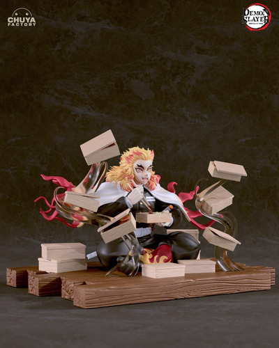 Rengoku Kimetsu No Yaiba Hashira Chamas 1:6 - Mídia 6
