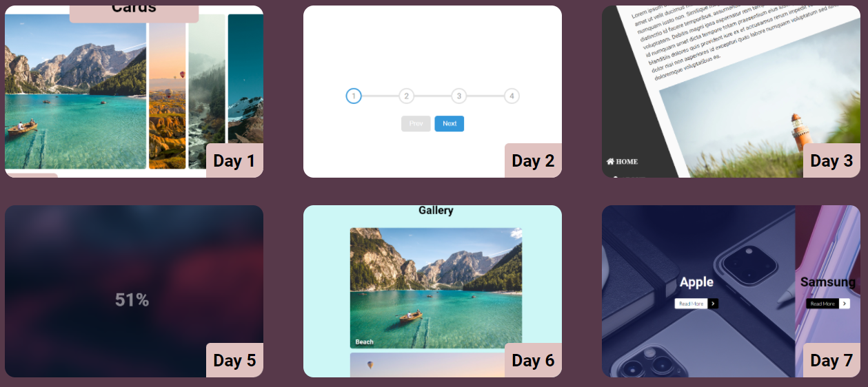 50 Projects in 50 Days