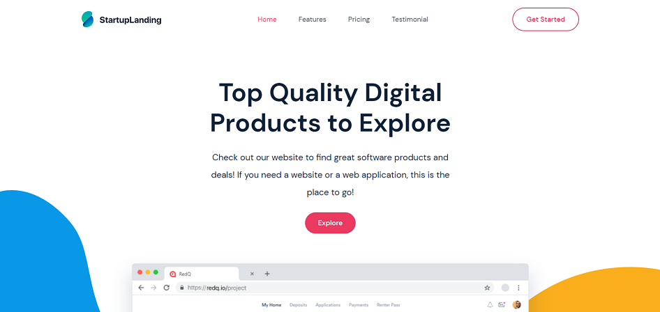 Business Landing Page
