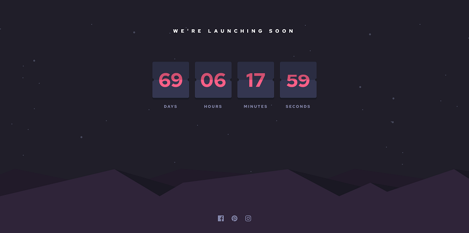 Launch Countdown Timer
