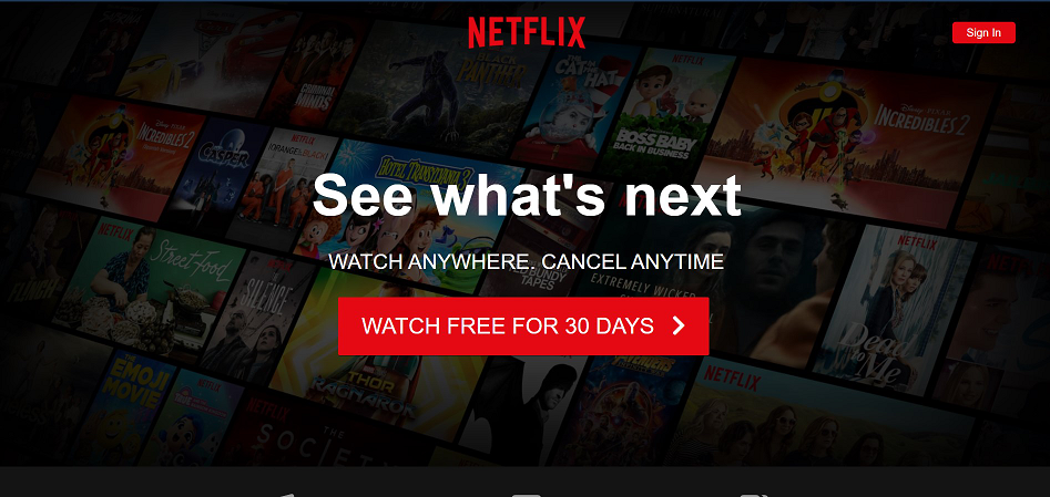 Product Landing Page (Netflix)