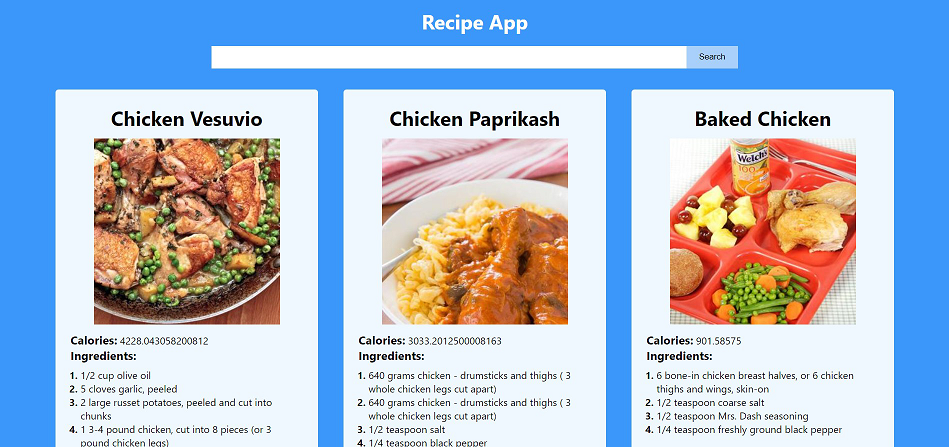 Recipe App