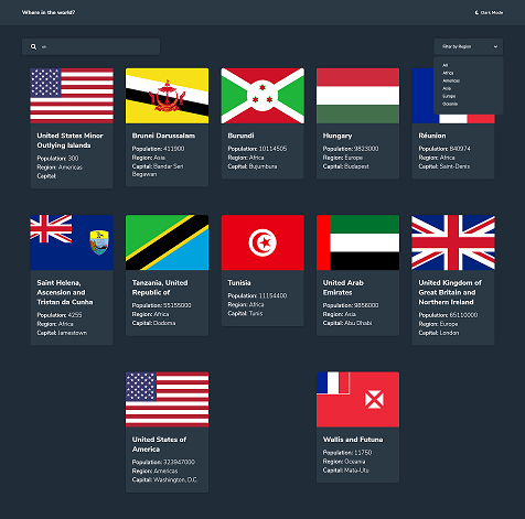 REST Countries App