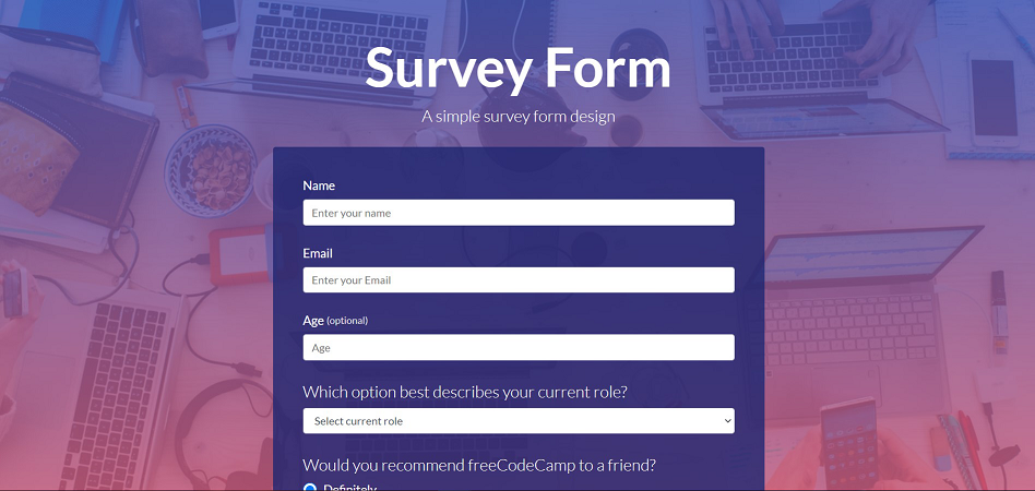 Survey Form